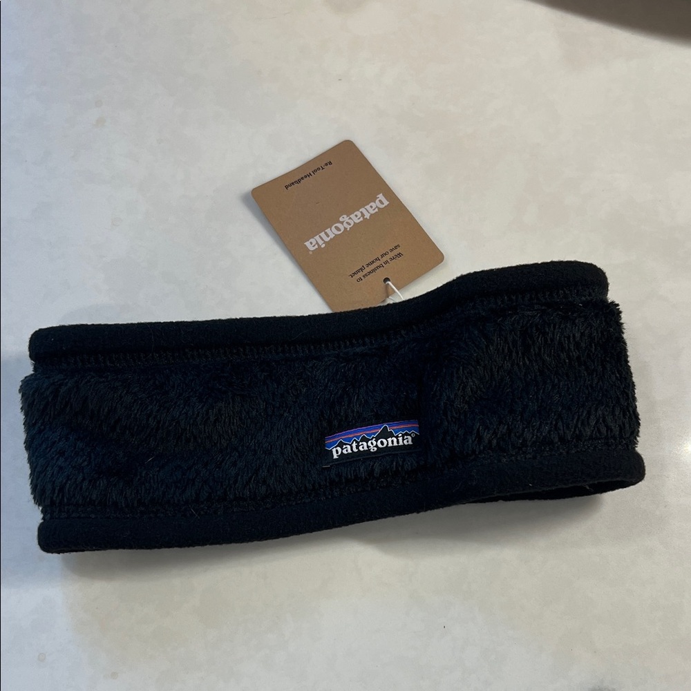 Patagonia Black Fleece Headband